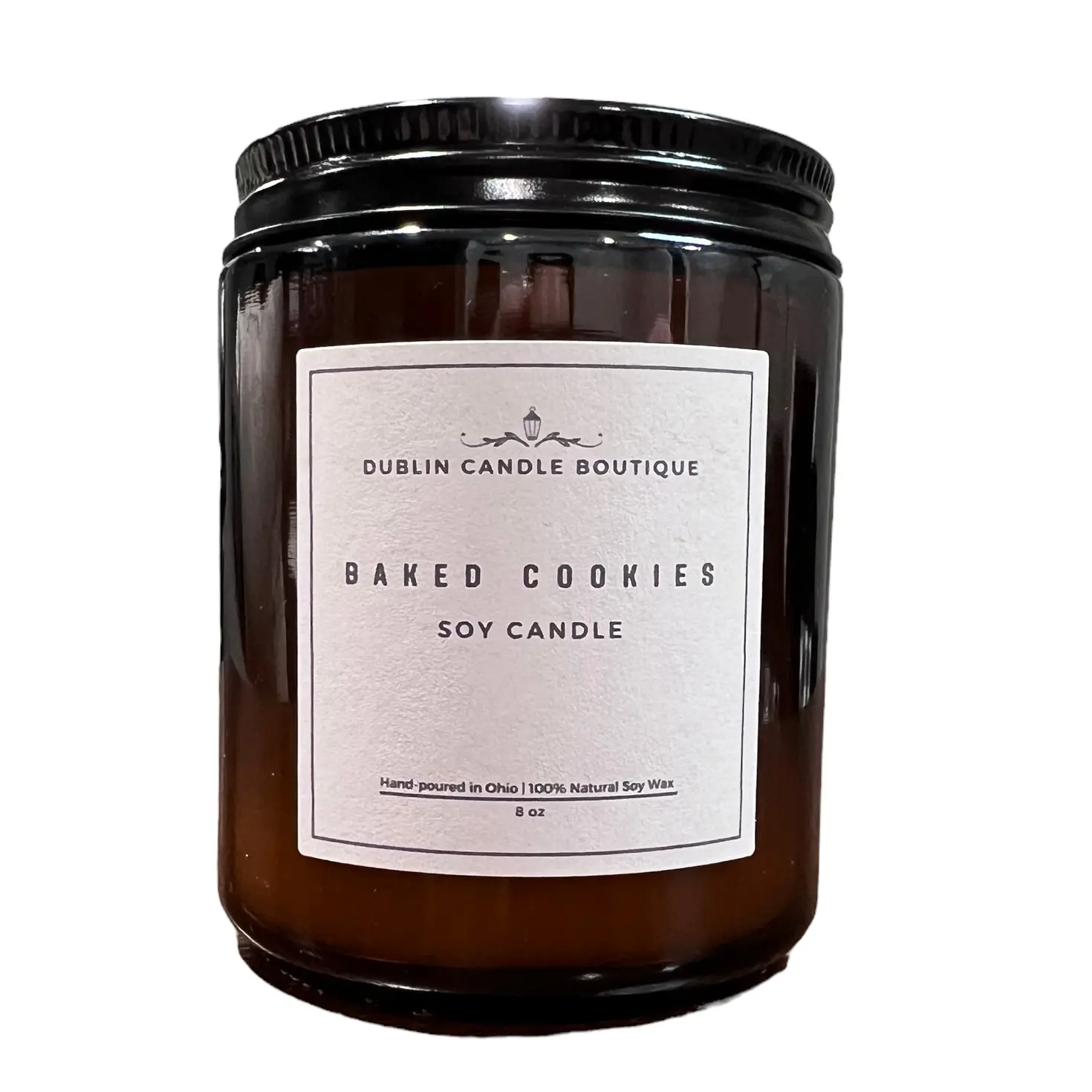 Sugar Cookie Scented Soy Wax Candle Non-Toxic Hand-Poured Candle in Reusable Amber Jars Luxury Spa Candle Decorative Candle Modern Aesthetic Candles Cute Candles Home Decor Candle Minimalist Candle Dye Free Birthday Gift