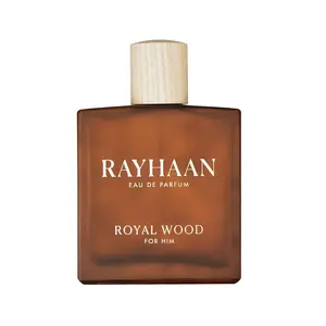 Rayhaan Royal Wood Eau de Parfum for Men, 3.4 Ounce