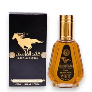 Lattafa Perfumes | Qaed Al Fursan | Eau De Parfum | Unisex Fragrance | 50 ML | Amber - Fruity & Spicy Notes
