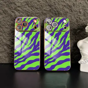 Zebra Stripes Phone Case，Abstract Art Style for iPhone 17 16 15 14 13 12 11 Plus Pro Max，Unique Design Gift a2