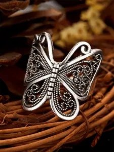 1 PC Pretty Butterfly Ring For Women Wedding Engagement Valentine's Day Party Gift Jewelry Accessory