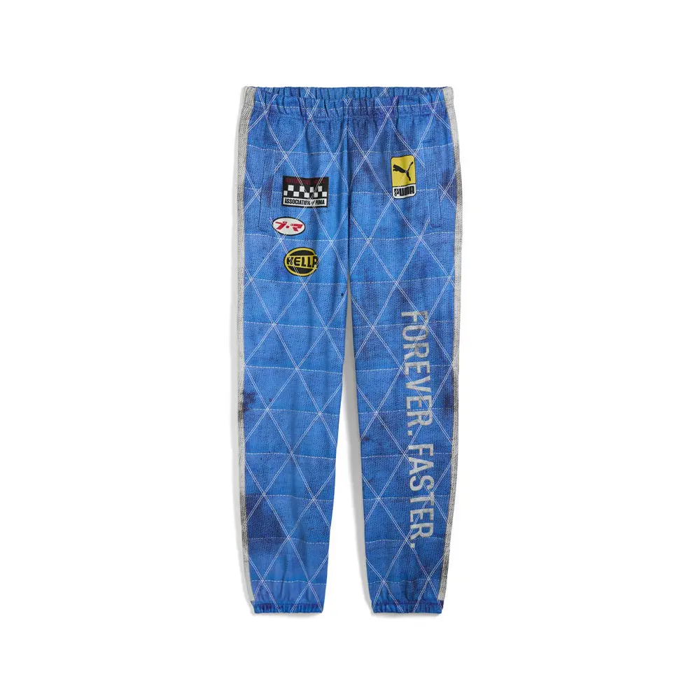 PUMA Mens X Quilted Sweatpants Casual - Blue