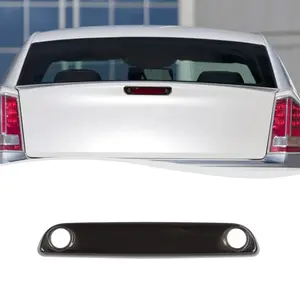 For 2011+ Chrysler 300/300C Smoked Black Rear Brake High Light Panel Cover Trim Bezel