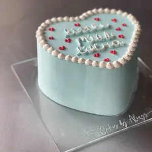 Acrylic cake boards