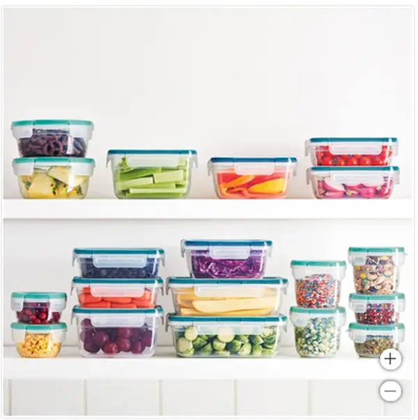 Snapware 38-piece Plastic Food Storage Set Airtight Container Kitchen Lid