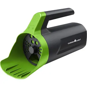 Handheld Seed Spreader Shaker Multi Use for Grass Seed Fertilizer Salt Ice & Snow Melt Adjustable Twist Cap with Multiple Size Openings Lightweight 1L Capacity Hand Seeder