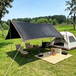 Sunshade Net Easy Installation, Ideal for Outdoor Balcony, Terrace, Greenhouse, Durable Striped Mesh Design, Patio Sun Shade, Sunshade Canopy