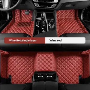 For 2012-2016 Mercedes-Benz ML-Class Car Floor Mat Car Interior Mat Leather Pu Material Car Floor Mat Is Waterproof, Dirt-Resistant And Wear-Resistant Automotive Floor Mats