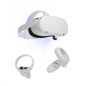 Oculus Quest 2 VR Headset - 128 GB - All In One - w/ Headset, 2 Touch Controllers, & 15w Power Supply with Cord
