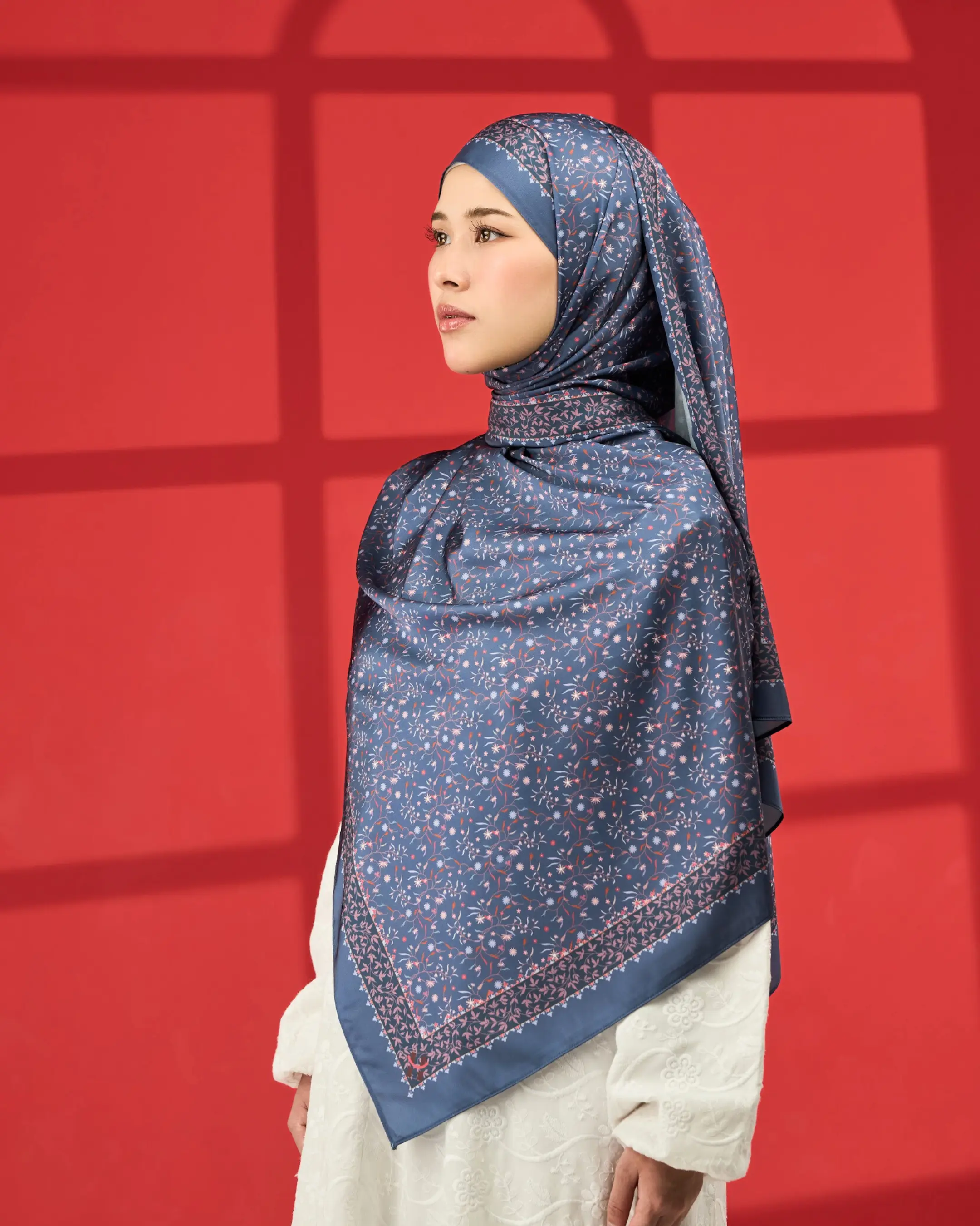 Twilight Satin Silk Hijab: Nuwairah Collection