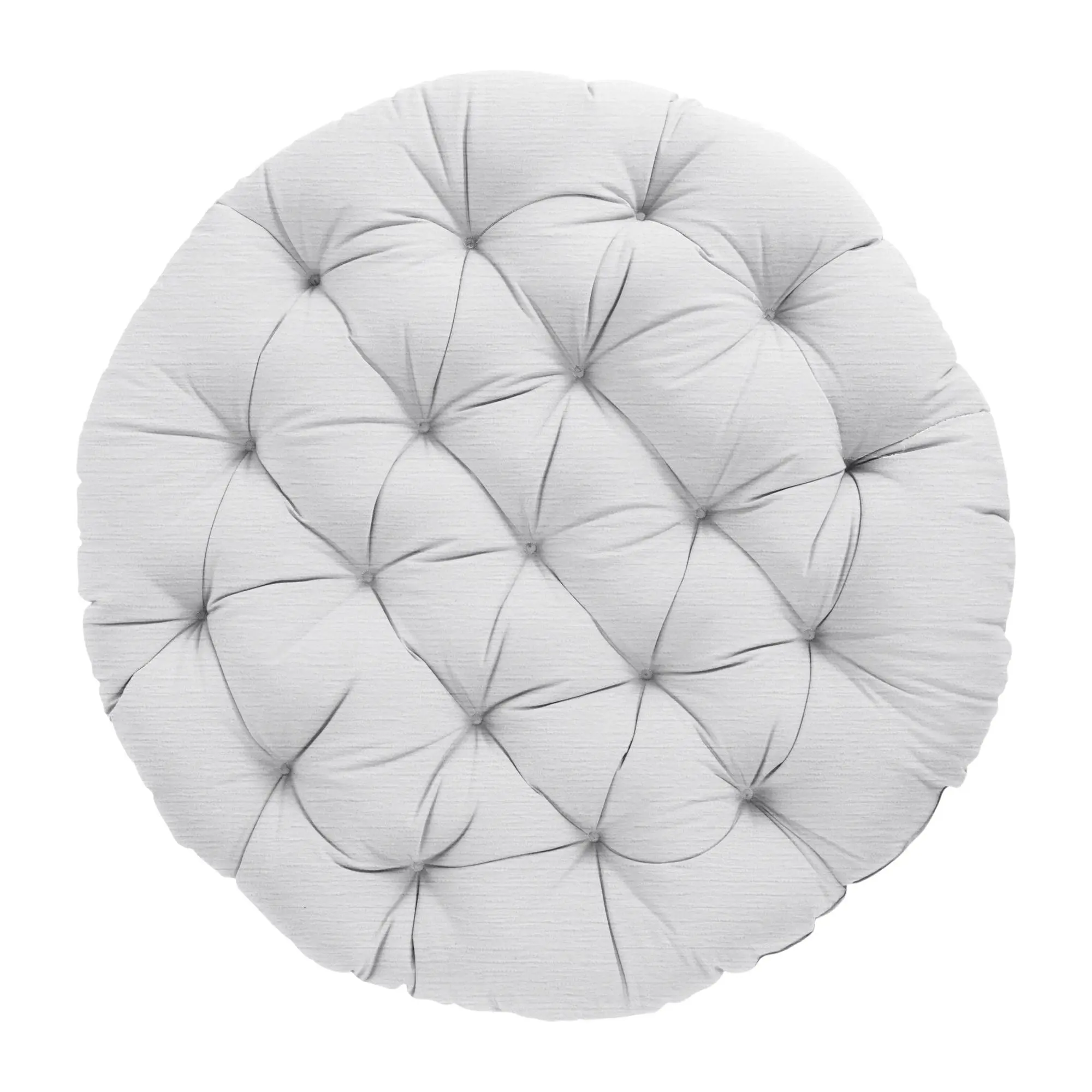 Sorra Home Indoor Angel Snow Round Papasan Cushion