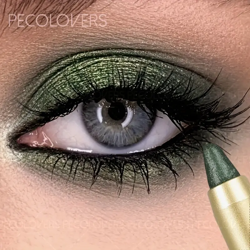 Pearlescent Glitter Eyeshadow Pen Eye Shadow Pencil Waterproof Matte Cream Nude Eye Makeup Pigment Silkworm Eyeliner Shadow Pen Glitter Eyeshadow Stick Enhance Eye Makeup Eye Shadow Sticks