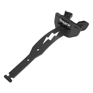 Shock Doctor Thunder Bolt Lip Guard for Adults - No-Boil Instant Fit with High-Flow Breathing Channel & Permanent Tether Lip Guard for Sports