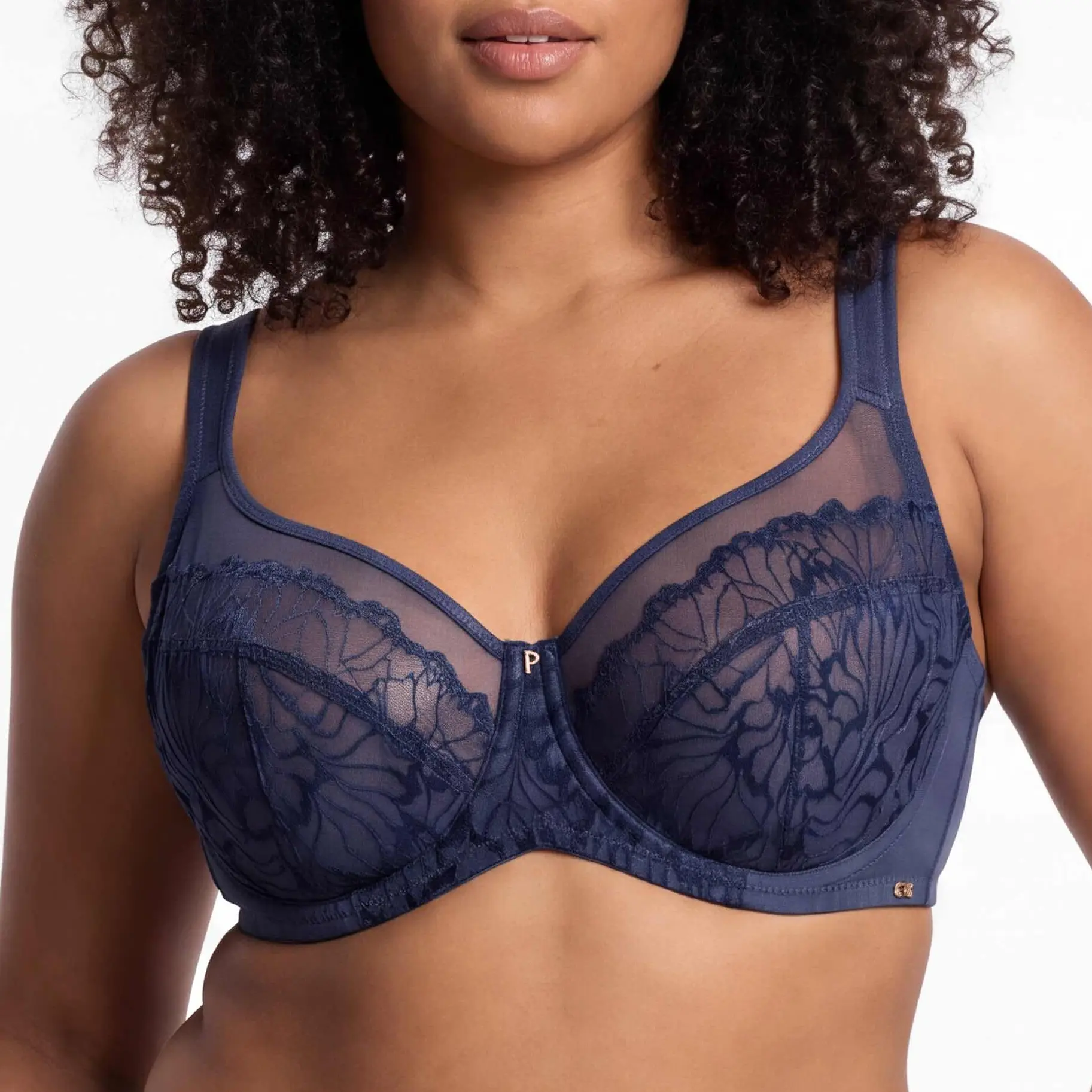 SHADOW Support Velvet Bra - D-G Cups Secure Support with Velvet Touch - Womenswear Adjustable Everyday Bra