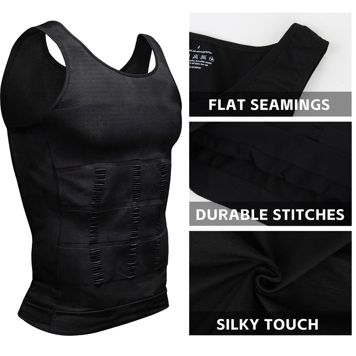 1/2/3/4 Pack Menswear Shapewear Compression Tank Top Daily Casual Undershirt Tummy Control Workout Underwear Shirt Body Shaper Breathable Elastic Soft Stretchy Fabric Sports Sleeveless Fitted 1/2/3/4 Pack Menswear Shapewear Compression Tank Top Daily Casual Undershirt Tummy Control Workout Underwear Shirt Body Shaper Breathable Elastic Soft Stretchy Fabric Sports Sleeveless Fitted