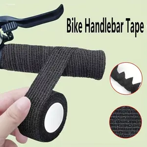 2pcs Ergonomic Bicycle Handlebar Tape, Anti-Slip Grip, Durable Plastic Backing, Suitable for Road & Mountain Bikes, 2 Rolls