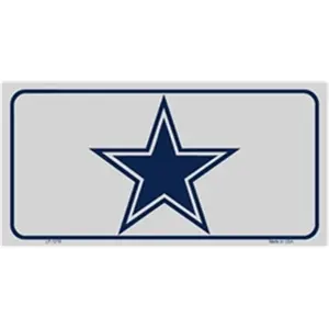 212 MAIN Cowboys Theme Aluminum License Plate - LP-1216, X394, Factory-Direct Aluminum Plate for Car
