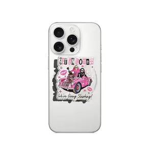 Get In Loser Slashing Horror Pink Car Phone Grip Kindle Grip Magnetic PopSocket Kindle Accessories MagSafe PopGrip Phone Holder PopSockets Phone Grip Magnetic Pop Socket Phone Grip