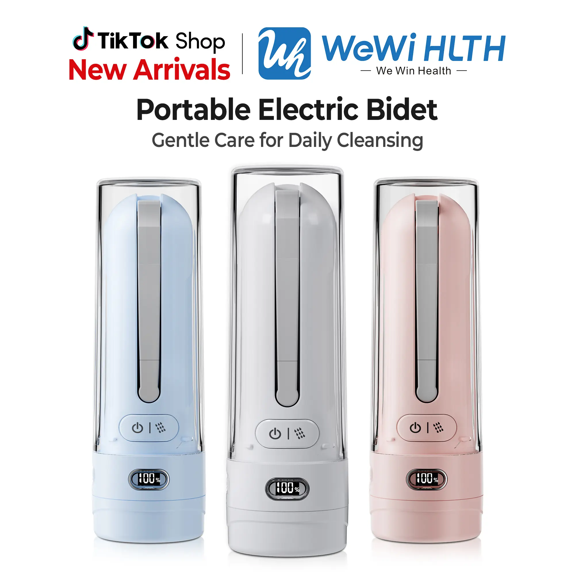 Portable Bidet Rechargeable Electric Travel Bidet for Travel,Camping & Home | Postpartum & Perineal Care | menstrual hygiene | Ultra High Pressure USB-CHygiene Device with Seat-Bidet-Level CleaningPower | baby bags