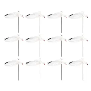 Final Approach Live Feeder Snow Socks with 3D Heads, Decoy 12 Pack