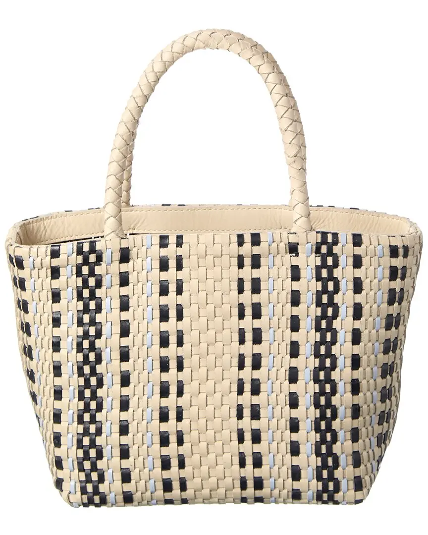 Madewell Mini Woven Leather Tote