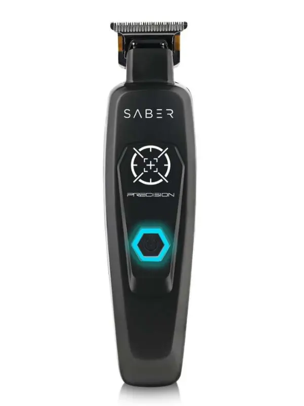 StyleCraft Saber Precision Full Metal Body Digital Brushless Motor Cordless Trimmer Black