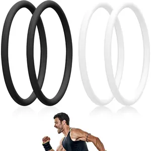 Silicone Patellar Tendon Support Strap, Knee Band Flexible Patella Knee Straps Sport Brace for Running Basketball Men Women Fixed Knees Stabilization