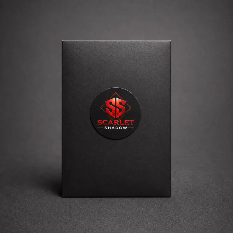 Scarlet Shadow Trading Card Black Envelope