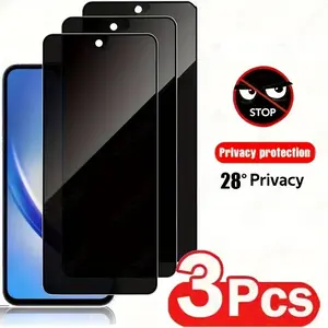 Privacy Screen Protector Film Compatible with Samsung Galaxy a Series, Anti-Fingerprint, Shatterproof, Touch Sensitive, Quick Installation