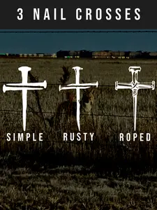 Cross Decals - Premium Outdoor Vinyl