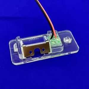 HD Backup Camera Bracket Vehicle Mount Holder License Plate Light Housing for Audi Q7 S8 A6L A4 A3 S5 A8L 2009-2015 Car