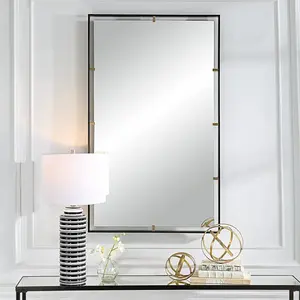 Uttermost Egon Rectangular Bronze Mirror 09845
