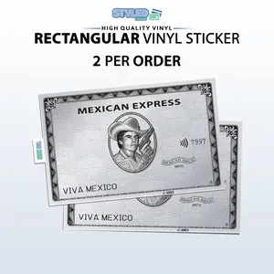 Chalino Sanchez Mexican express  rectangle vinyl sticker Adhesive Vinyl Decal
