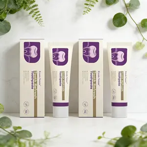 【Buy 1 Get 1 Free】Kreain Nature Oral Care Toothpaste Natural Whitening Toothpaste Fresh Breath Gum Care Gentle Cleaning Formula Helps Protect Teeth Daily Oral Hygiene for Sensitive Teeth Family Use, Cleansing