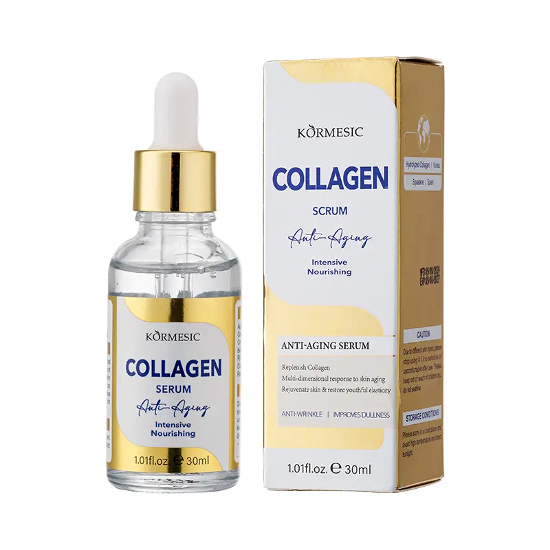 Collagen anti-aging skin care essence is suitable for face and body care and daily use. For optimal results, please continue using for 4 to 8 weeks. Serums