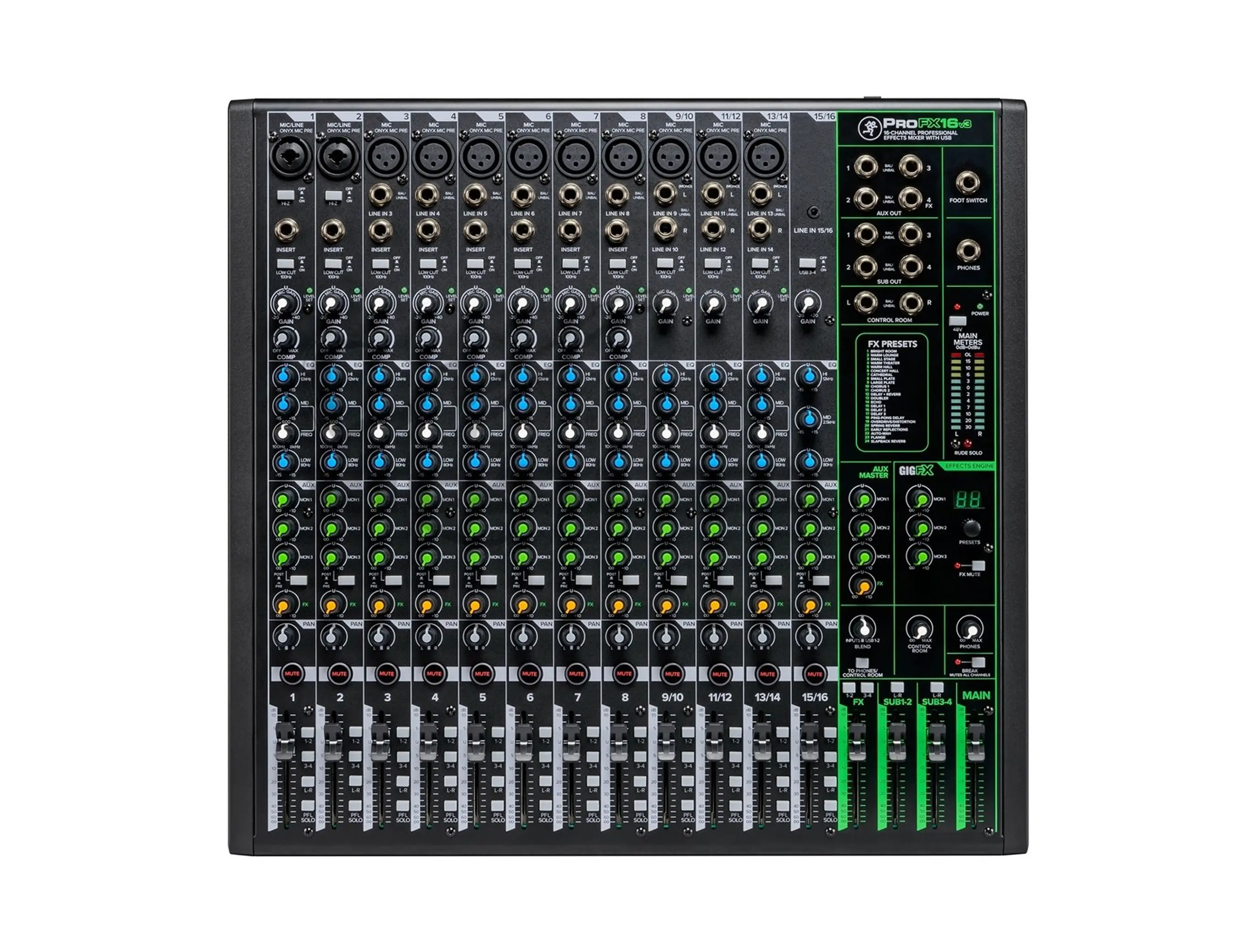 Profx16v3 Analog Mixer   
