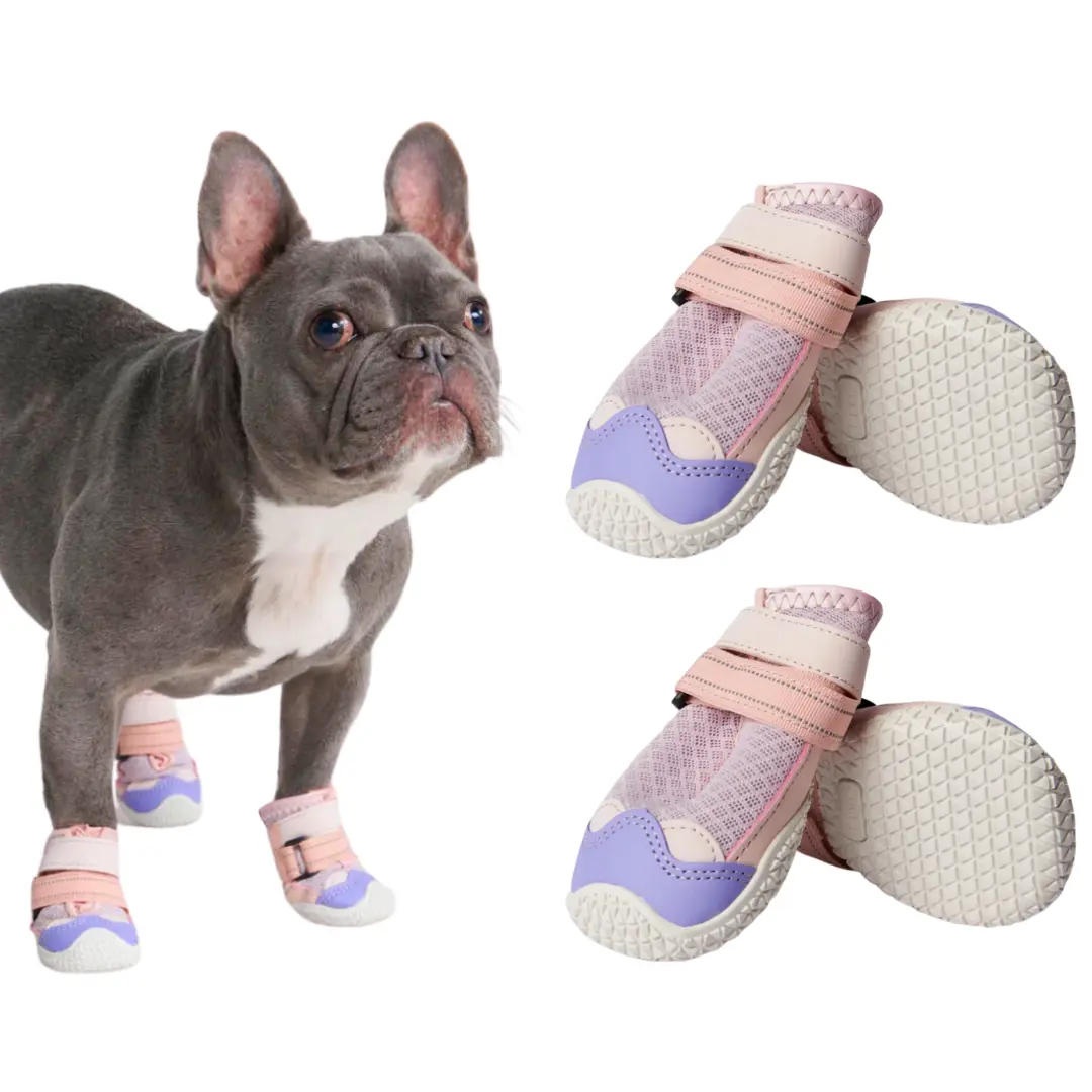 Spark Paws Hot Pavement Pawtector Dog Shoes for Hiking and Hot Pavement, Summer Dog Paw Protection from Hot Surfaces, Non-Slip, Breathable, Durable 4PCS