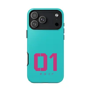 Hatsune Miku 01 Glossy Tough iPhone Case - Vibrant Vocaloid Design Premium Protection Suitable for iPhone 17/16/15/14/13/12/11 Pro Max/Plus and  Samsung Galaxy S23FE/22/23/24/25
