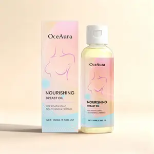 Oceaura Chest Massage Oil, Gentle Nourishing Skin Elasticity, Moisturizing Body Care, Enhances Alluring Figure, Essential Skincare
