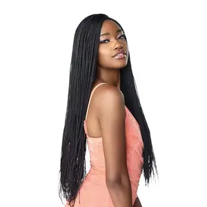 Sensationnel Cloud 9 Swiss Lace Braided Wig - Micro Box Braid 28"
