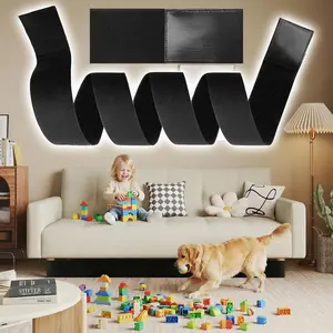 3" × 132" adjustable elastic under-couch blocker for pets and kids’ toys, suitable for multiple types of furniture legs