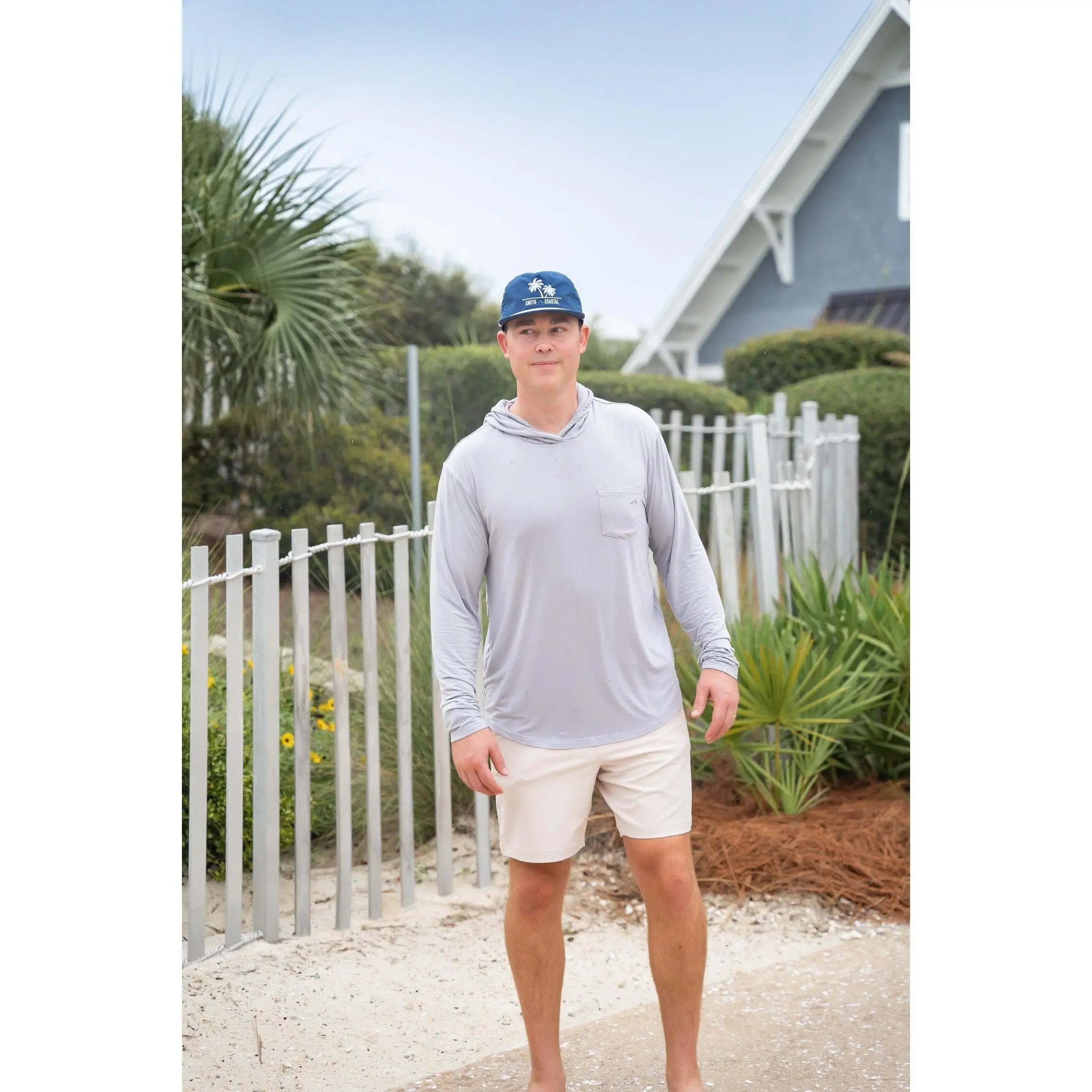 Men's Breezy Bamboo Hoodie Smoke