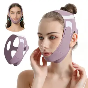 1PCS Summer V Line Face Lifting Strap, Neck Lift Jaw Tightening Exerciser, Face Lift Tape Remover, Jaw Line Sculptor Eliminator, Mask Shaper for Jawline, Chin Strap for Sleeping, Double Chin Reducer for Women