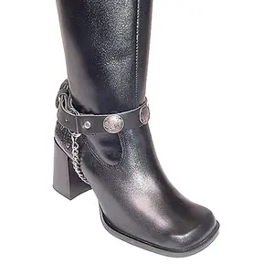 Buffalo Nickel Boot Straps #BS101BN