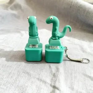 Funny Lizard Sound Keychain Fidget Toy, Interactive Stress Relief Button with Realistic Sound Effects, Cute Green EDC Keychain for Adults & Teens, Fun Spring Gift for Parties & Everyday Carry