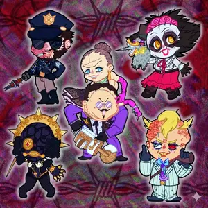 OUTLAST TRIALS - Prime Asset  epoxy Acrylic keychain.