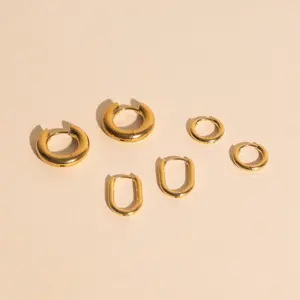 FeatherTUFF™ Basic Hoop Earrings 3-pack - Small