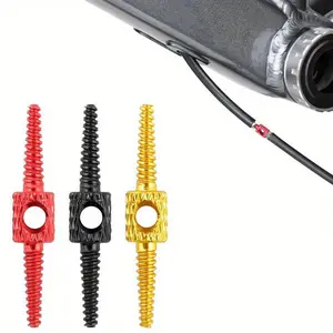 5pcs Bike Internal Cable Routing Tool Thread Brake Hose Connector Cable Guide Accessories for Bicycle Frame Shift, Internal Cable Wiring Tools for Bicycle Brake And Shift Cable Housing, Hydraulic Hose Wiring Repair Adapter Bicycle Tools