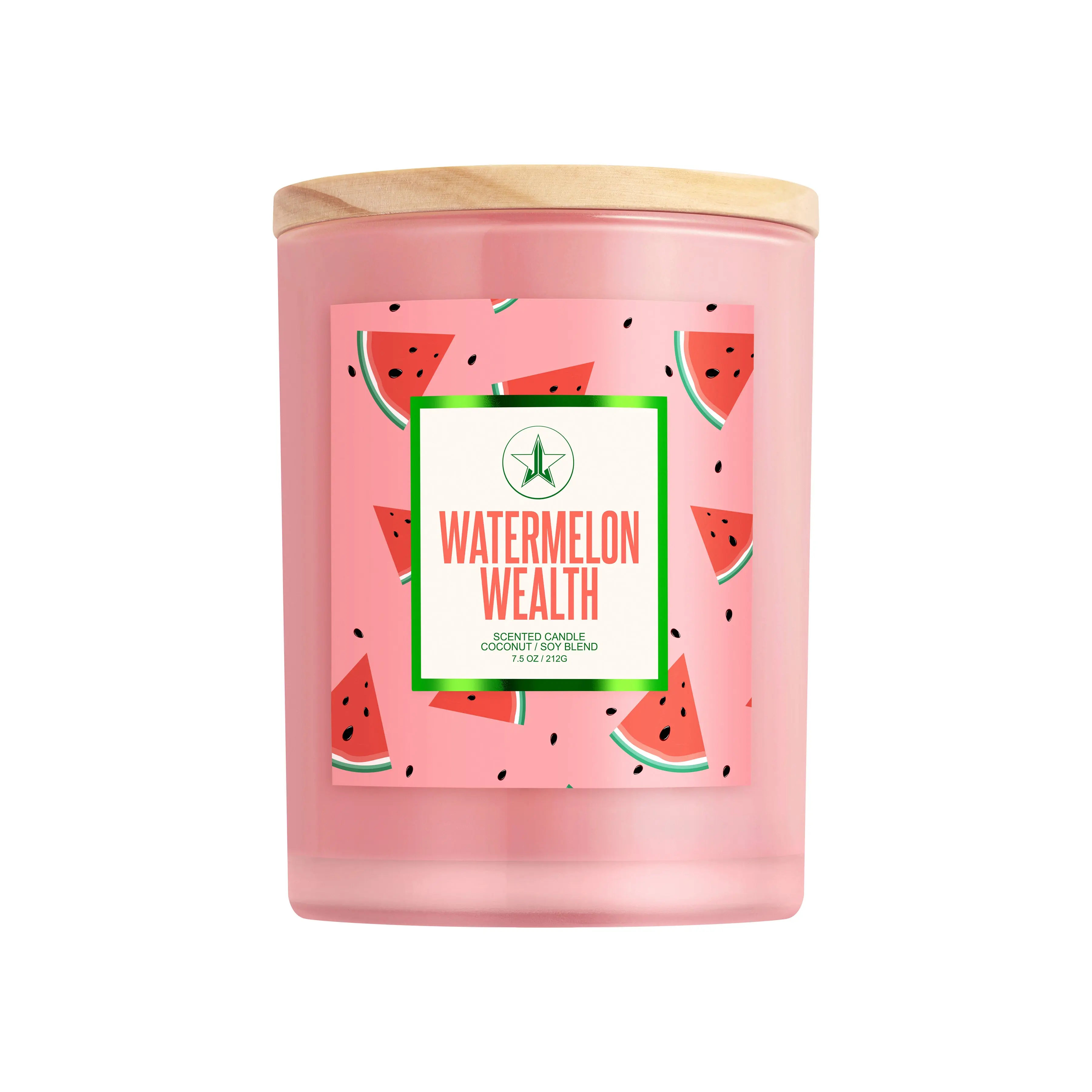 Watermelon Wealth Candle - Coconut/Soy Blend Watermelon Wealth Candle - Coconut/Soy Blend