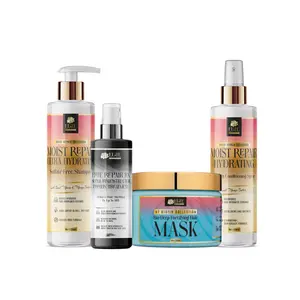 Breakage Defense & Detangle System – Detangle Starter Kit for Weak, Snapping Hair